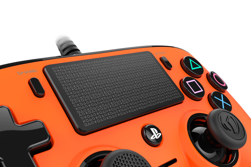 Nacon Wired Compact Controller Orange for PS4 - фото 2 - id-p115279213