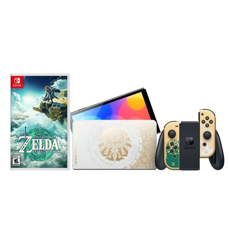 Nintendo Switch OLED Model - The Legend of Zelda: Tears of the Kingdom Edition + The Legend of Zelda Tears of - фото 2 - id-p115279219