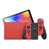 Nintendo Switch OLED - Mario RED Edition Console + Connected Thicky 3-in-1 USB-A to Lightning/USB-C/Micro USB, фото 2