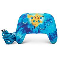 PowerA Enhanced Wired Controller For Nintendo Switch - Tie Dye Pikachu