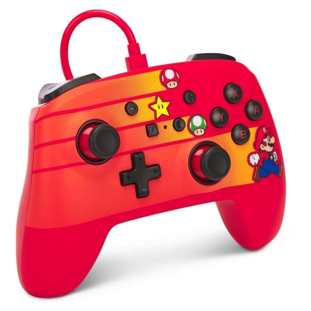 PowerA Enhanced Wired Controller For Nintendo Switch - Speedster Mario - фото 1 - id-p115279236