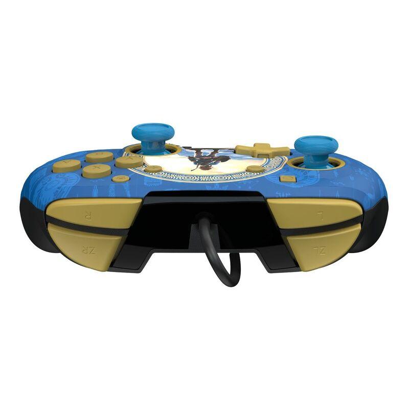 PDP Nintendo Switch Rematch Wired Controller - Hyrule Blue - фото 3 - id-p115279247