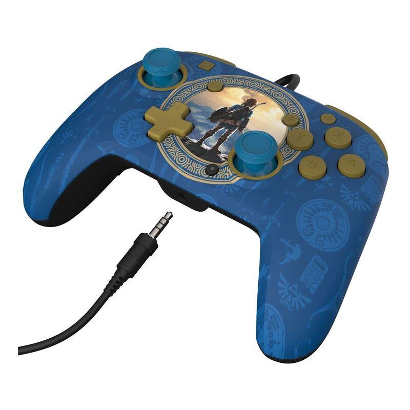 PDP Nintendo Switch Rematch Wired Controller - Hyrule Blue - фото 4 - id-p115279247