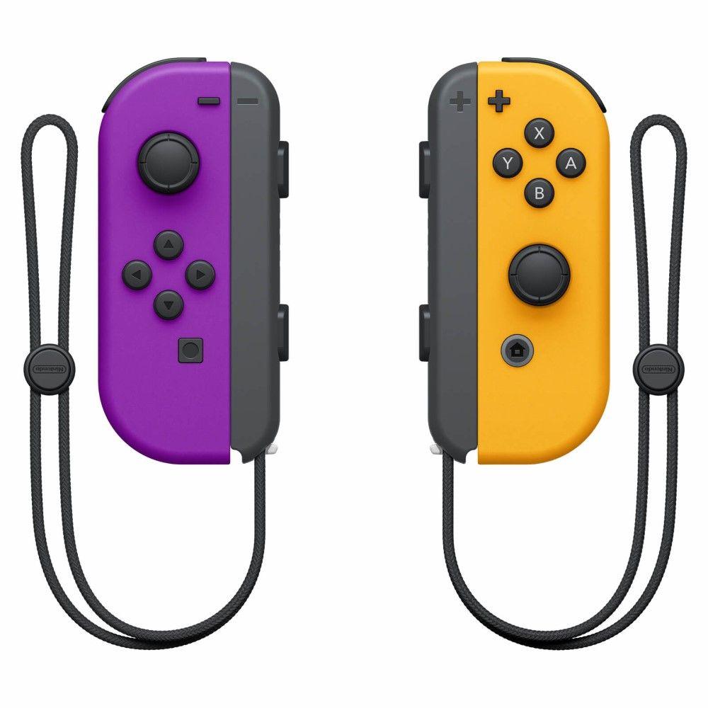 Nintendo Joy-Con Controller Neon Purple/Orange for Nintendo Switch - фото 1 - id-p115279258
