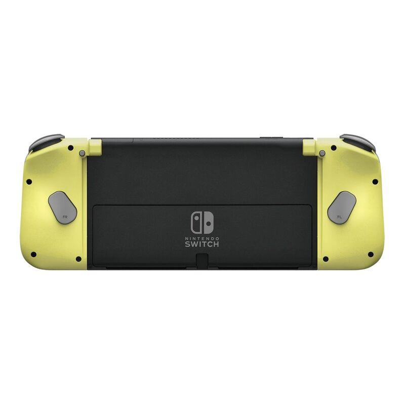 Hori Split Pad Compact for Nintendo Switch - Light Grey/Yellow - фото 3 - id-p115279264