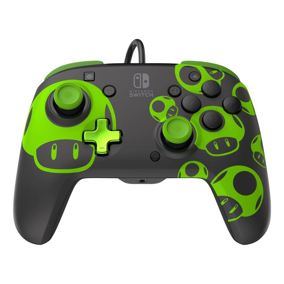 PDP REMATCH Controller For Nintendo Switch - 1-UP Glow in the Dark, фото 1