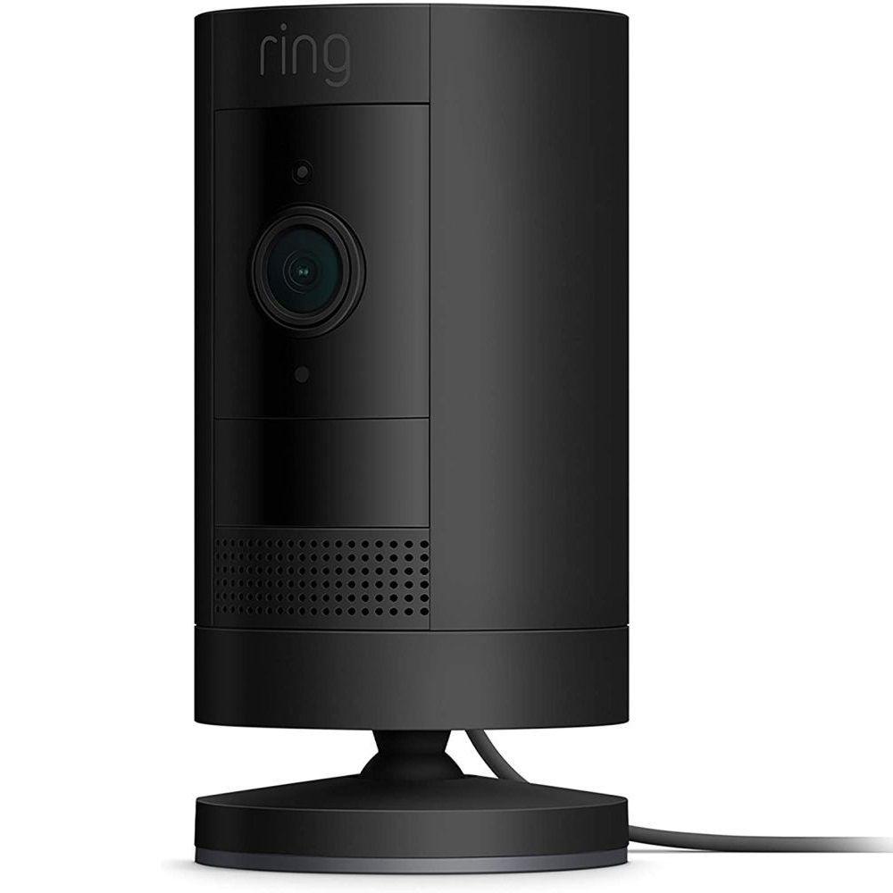 Ring Stick Up Cam Indoor/Outdoor Wired - Black - фото 1 - id-p115279303