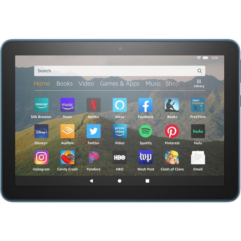 Amazon Fire HD 8 DSN-G0W1AQ040197036Q Tablet - WiFi 32GB 2GB 8inch Blue (International Version) - фото 1 - id-p115279357