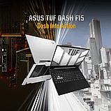 Asus TUF Dash F15 FX517ZR-HN028W Gaming Laptop - Core i7 2.3GHz 16GB 1TB 8GB Win11 15.6inch FHD  Black NVIDIA, фото 4