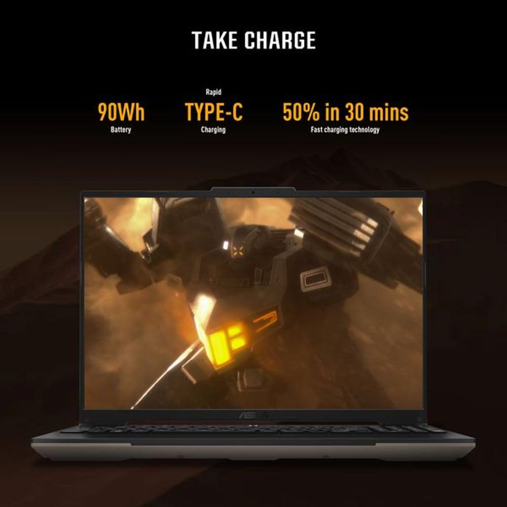 Asus TUF Gaming A16 Advantage Edition Gaming (2023) Laptop - AMD Ryzen 7-7735HS / 16inch WUXGA / 512GB SSD / - фото 7 - id-p115279380