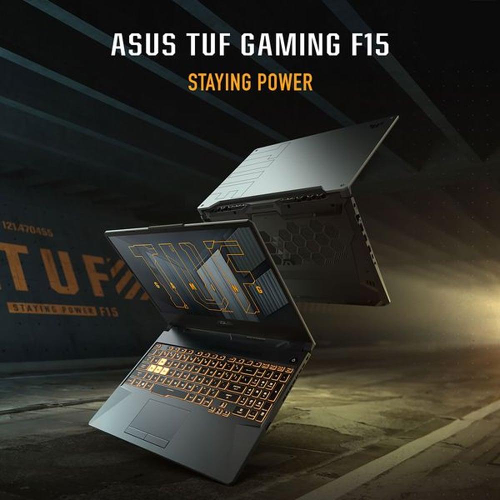ASUS TUF F15 (2021) Gaming Laptop - 11th Gen / Intel Core i5-11400H / 15.6inch FHD / 8GB RAM / 512GB SSD / 4GB - фото 2 - id-p115279382