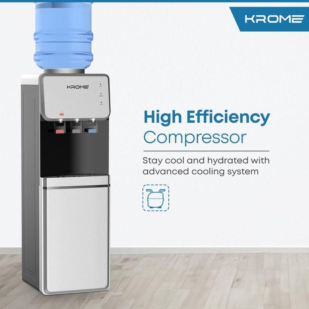 Krome Top Loading Water Dispenser KR-WDTL 3TB - фото 6 - id-p115279530