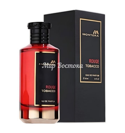 Парфюмерная вода Montera Rouge Tobacco от Fragrance World (схож с Red Tobacco от Mancera Paris, 100 мл), фото 2