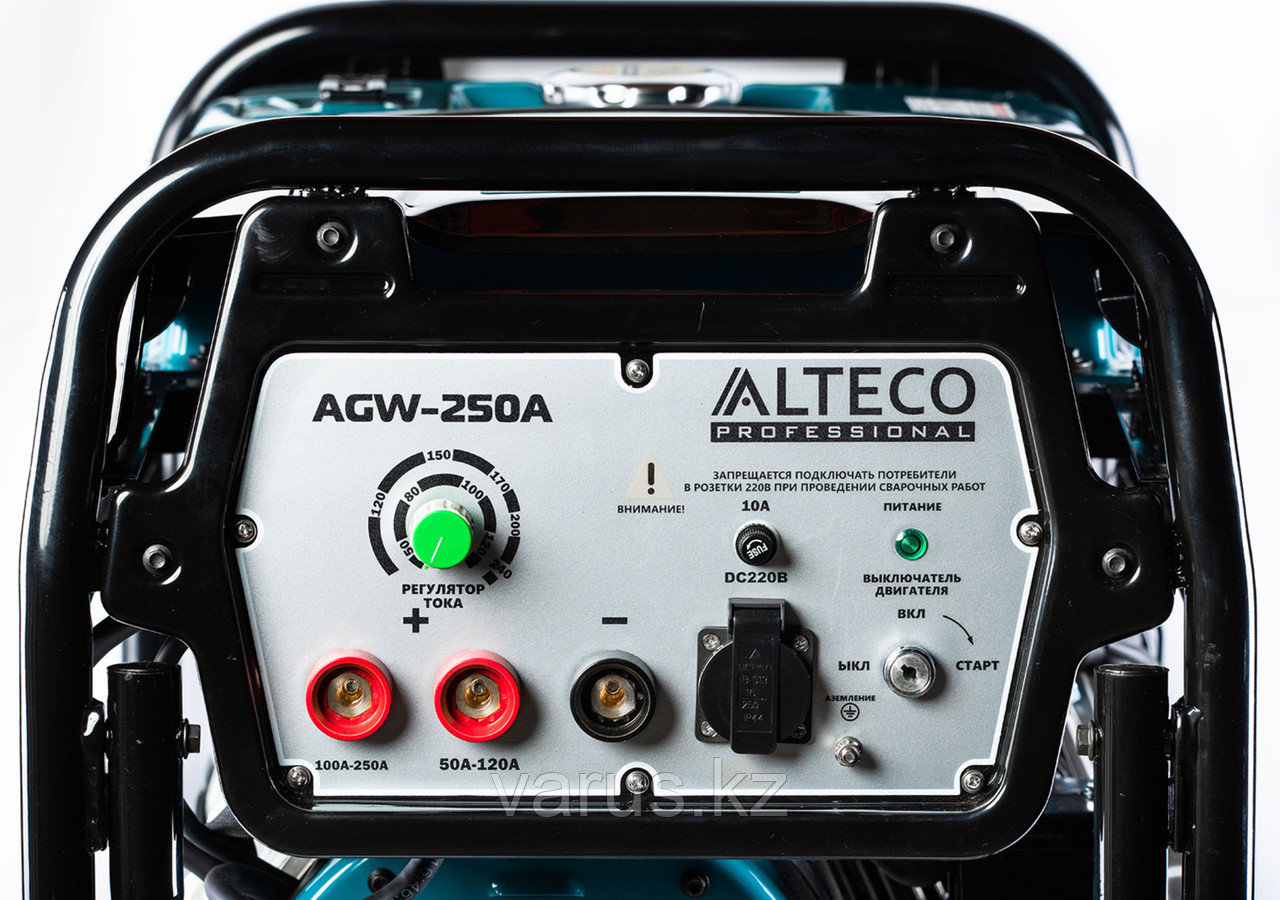 Бензиновый генератор сварочный ALTECO AGW 250 A 22092 - фото 7 - id-p106720481