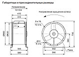 Вентилятор осевой ВО-14-320-6,3 с эл.дв 0.75х1500 | 13000 м3/час, фото 2