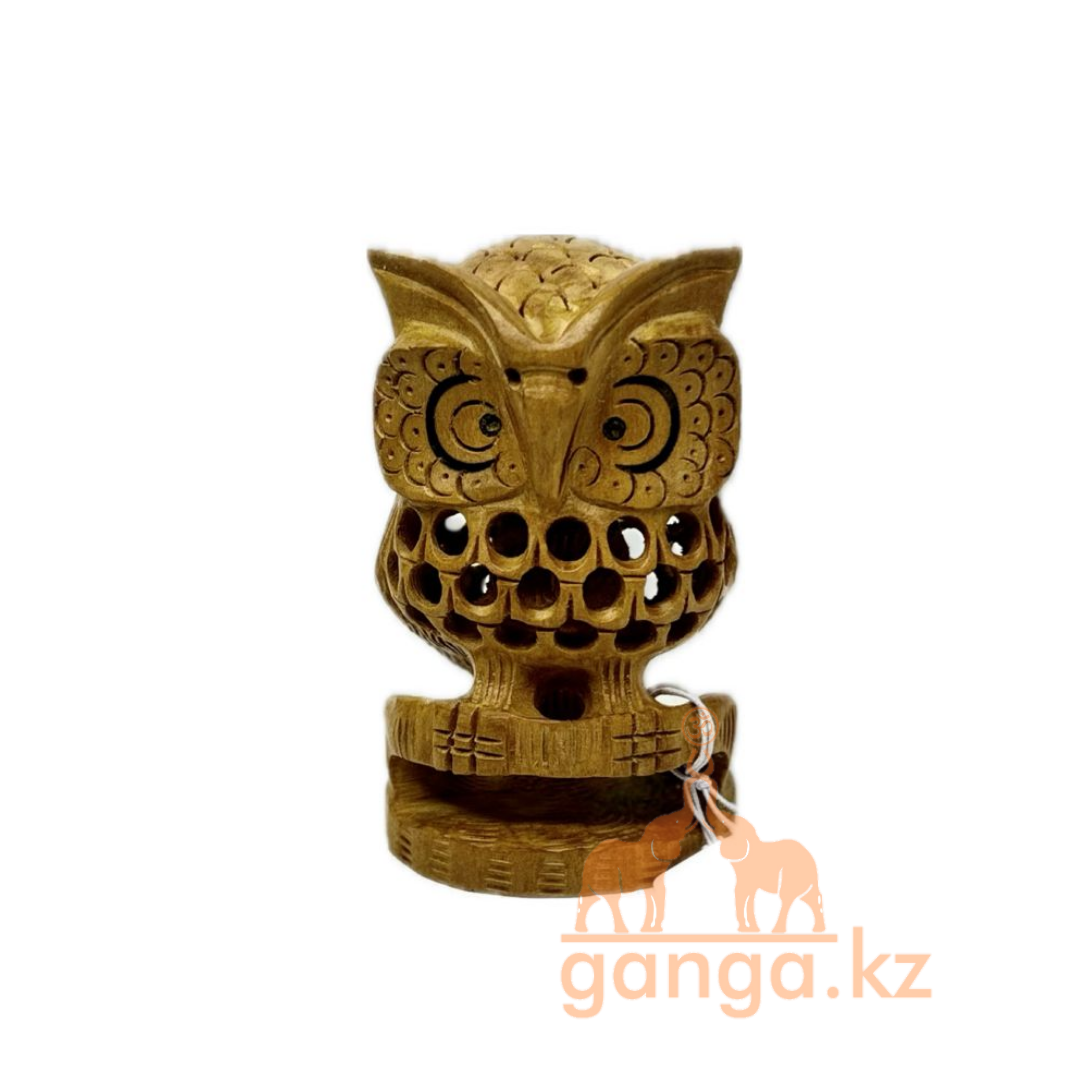 Сувенир - резная сова, в ассортименте, фото 1