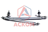 ТЯГА СТЕКЛООЧИСТИТЕЛЯ ЕВРО-2 (ТРАПЕЦИЯ) 3-Х ЩЕТОЧНАЯ КАМАЗ