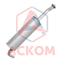 ГЛУШИТЕЛЬ ГАЗЕЛЬ 3302 ДВ. CUMMINS 2,8 ЕВРО-3 (УСИЛЕННЫЙ)