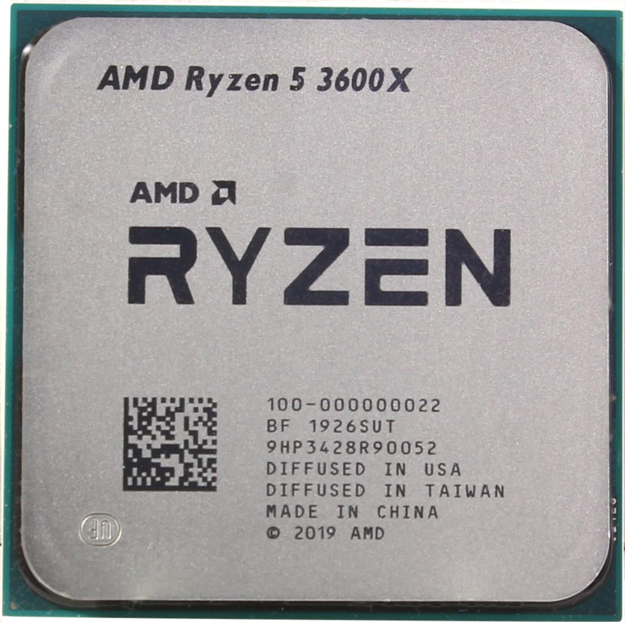 Процессор AMD Ryzen 5 3600X - фото 1 - id-p115286518