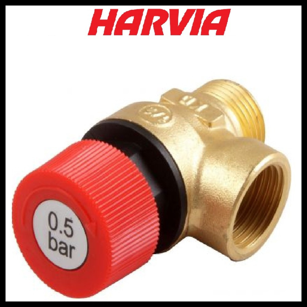 Клапан сброса избыточного давления для парогенератора Harvia HGS/HGX (ZG-580, давление = 0,5 бар)