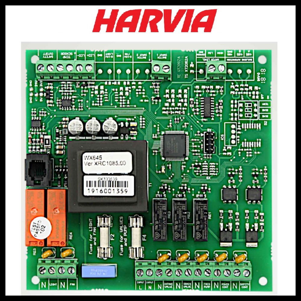 Электрическая плата (силовой блок, монтажная плата) для парогенератора Harvia HGD (WX-645) - фото 1 - id-p114792573