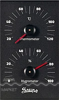 Термогигрометр Alu Maestro Woods platina