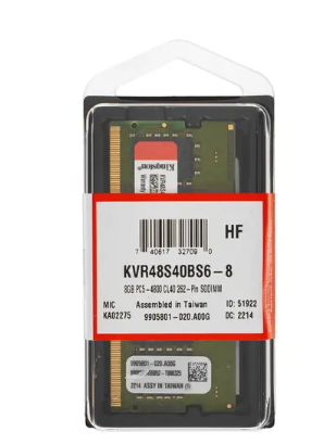 Оперативная память для ноутбука Kingston Value KVR48S40BS6-8 - фото 2 - id-p115290329