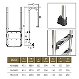 Лестница для бассейна Emaux (NMU415), фото 3