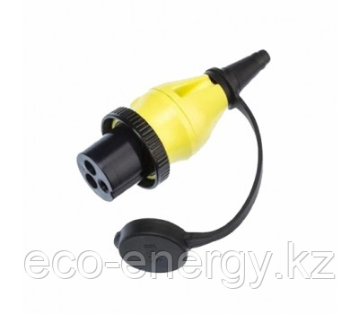 Plug 16A/250Vac (2p/3w) for Power Inlet 16A