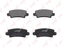 Колодки тормозные дисковые | зад | LYNXauto BD7541