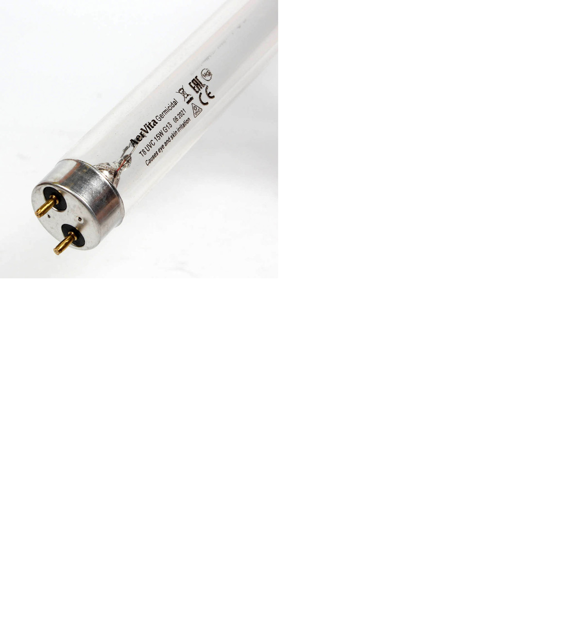 Лампа газоразрядная ультрафиолетового излучения AERVITA T8 UVC 30W G13 - фото 2 - id-p115290848