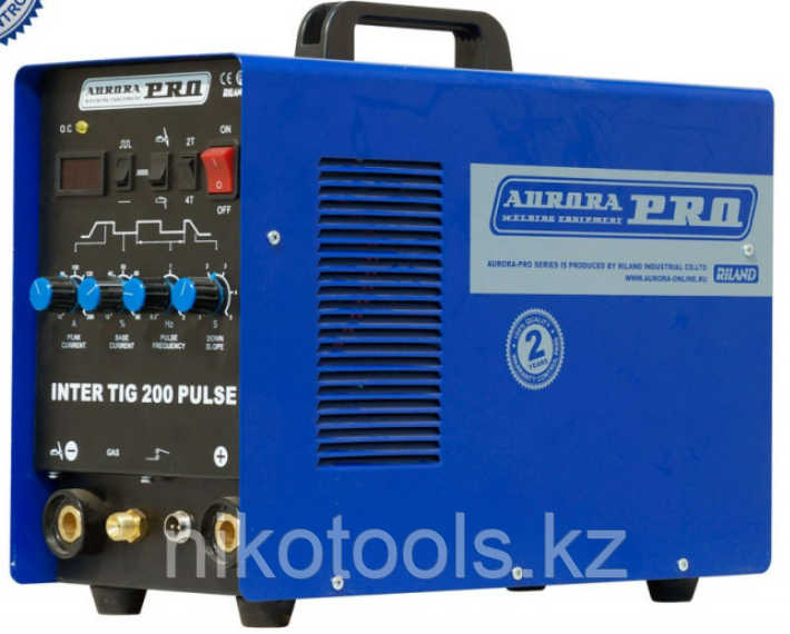 Аппарат аргонодуговой сварки AuroraPRO INTER TIG 200 PULSE (TIG+MMA) MOSFET