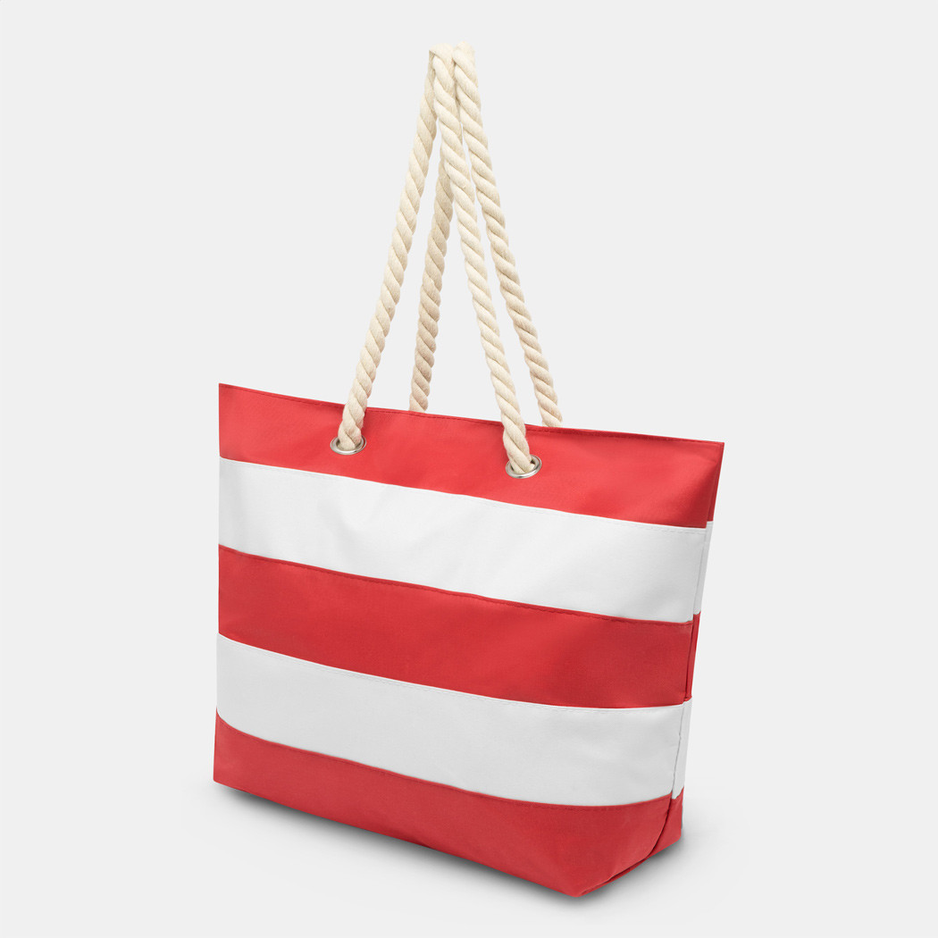 Полосатая пляжная сумка SYLT Красный - фото 4 - id-p115291473