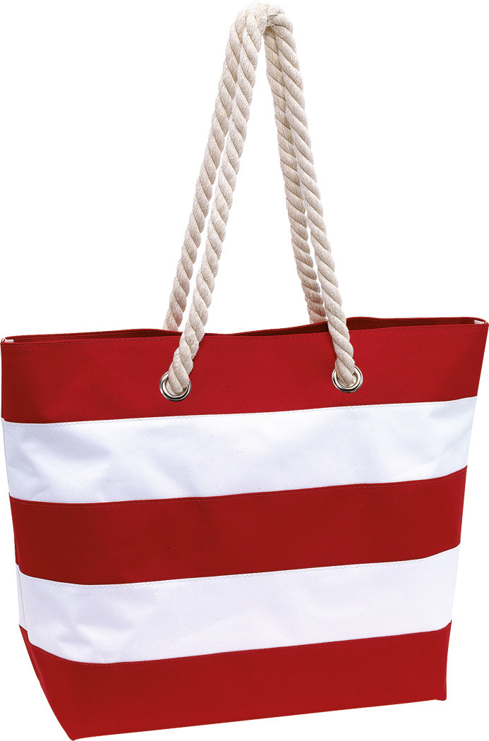 Полосатая пляжная сумка SYLT Красный - фото 3 - id-p115291473