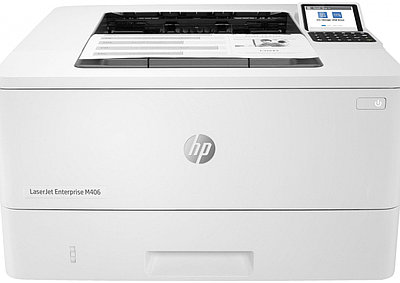 Принтер лазерный монохромный HP LaserJet Ent M406dn 3PZ15A