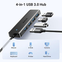 USB 3.0 4 port HUB, 0.15m CM219 (25851) UGREEN, фото 3