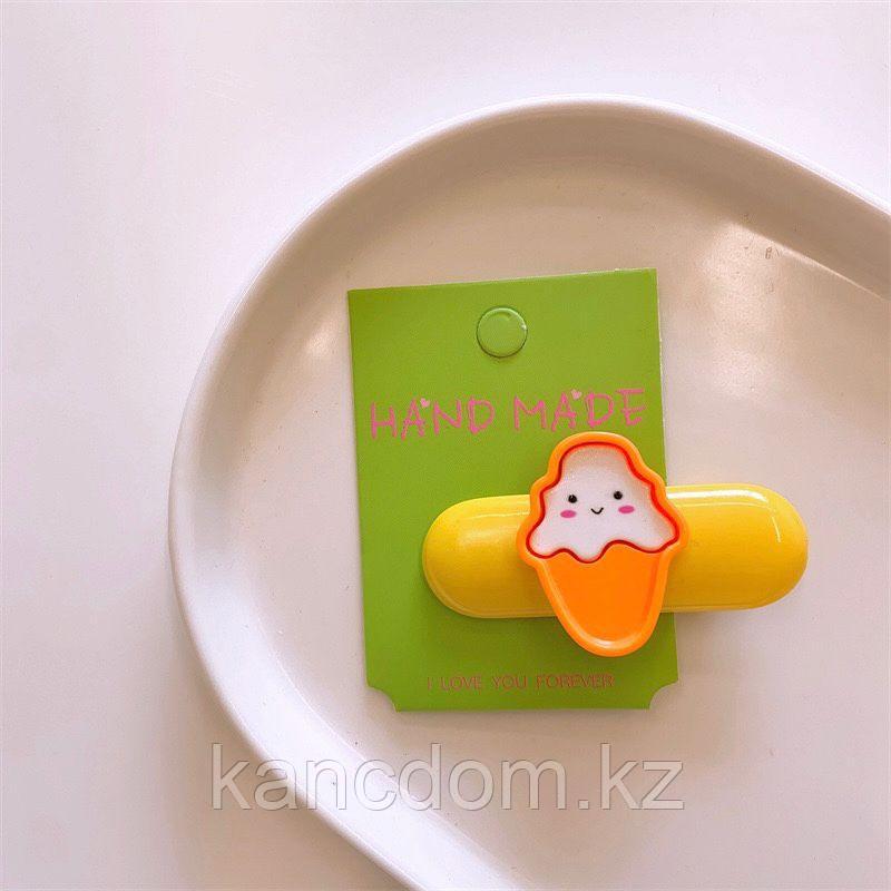 Заколка для волос "Ice cream" Hand Made