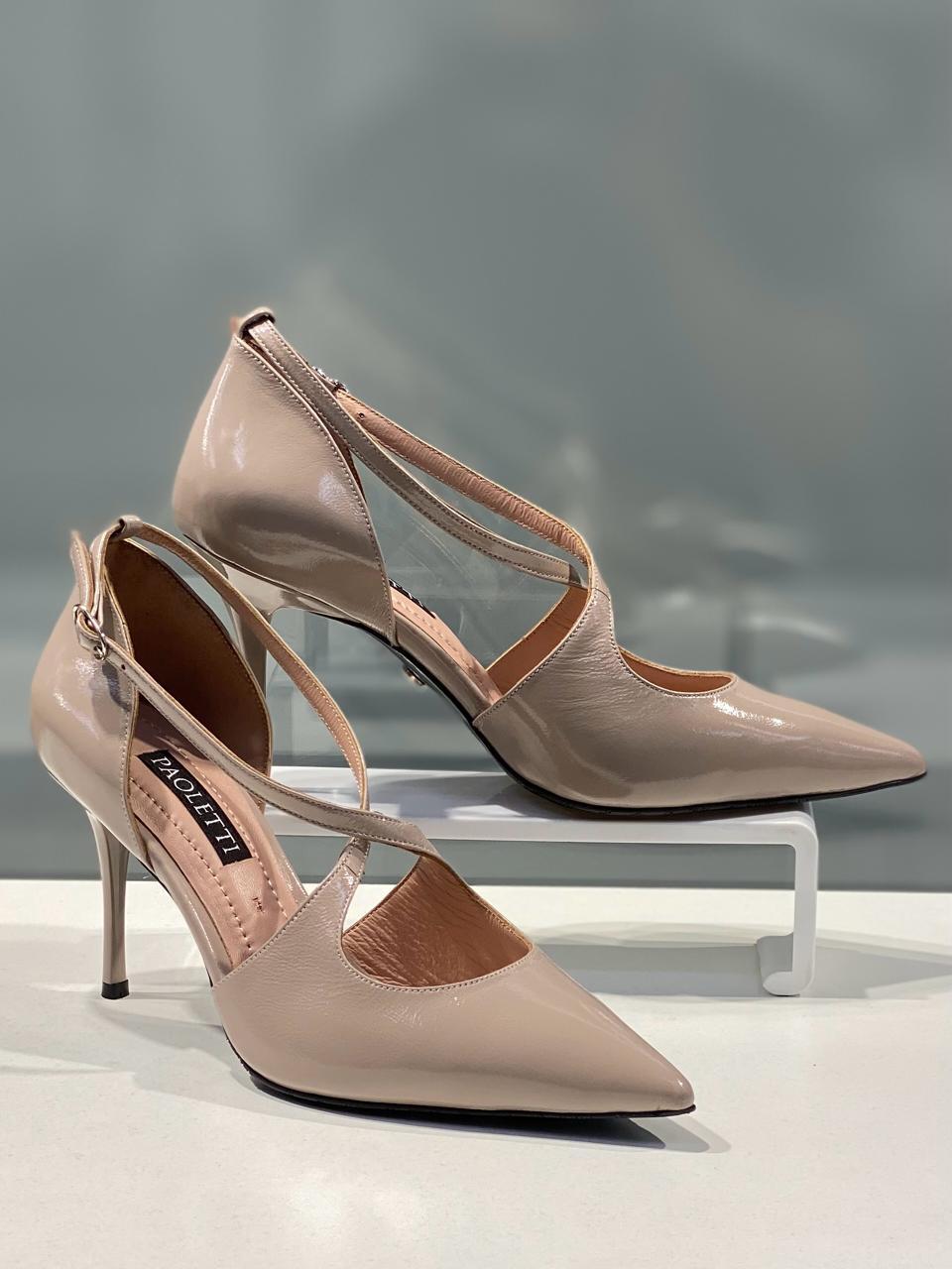 Стильные женские босоножки "Paoletti". Кожаная женская обувь весна 2024. - фото 1 - id-p115292414