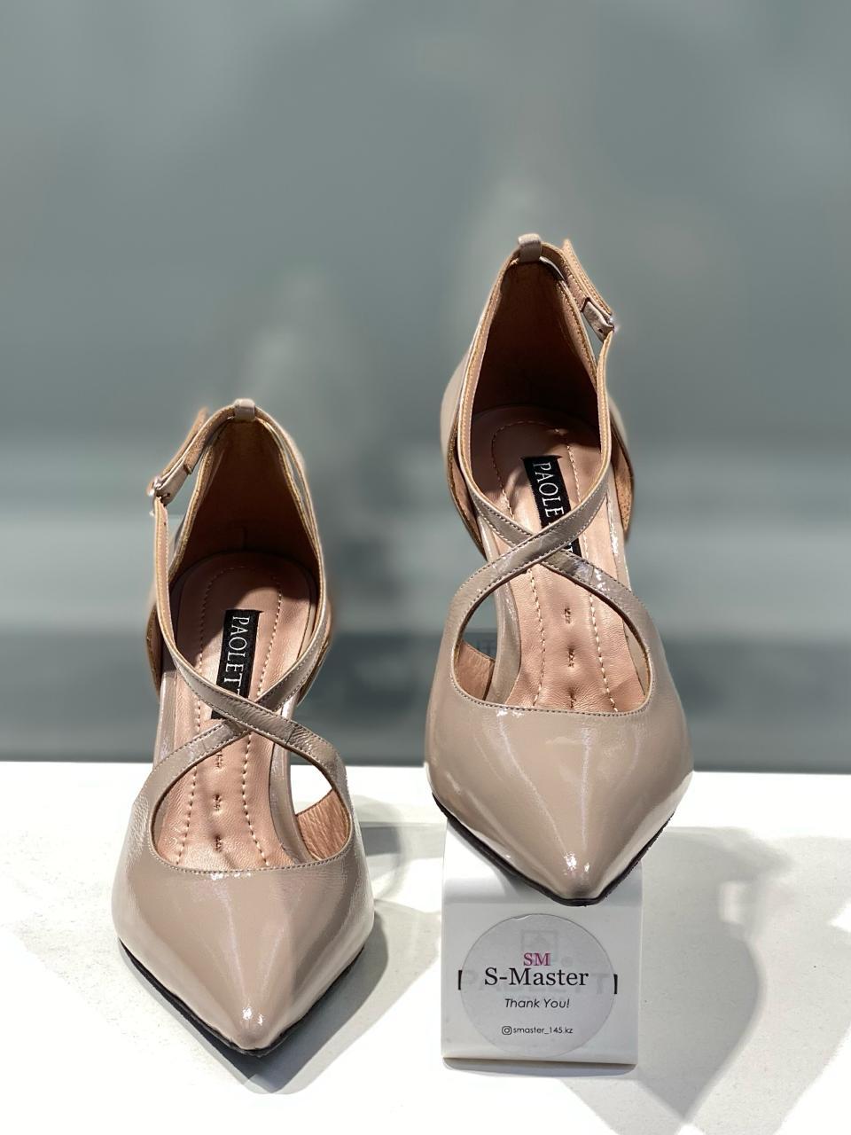 Стильные женские босоножки "Paoletti". Кожаная женская обувь весна 2024. - фото 6 - id-p115292414