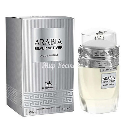 Парфюмерная вода Arabia Silver Vetiver от Le Chameau (схож с Grey Vetiver от Tom Ford, 100 мл), фото 1