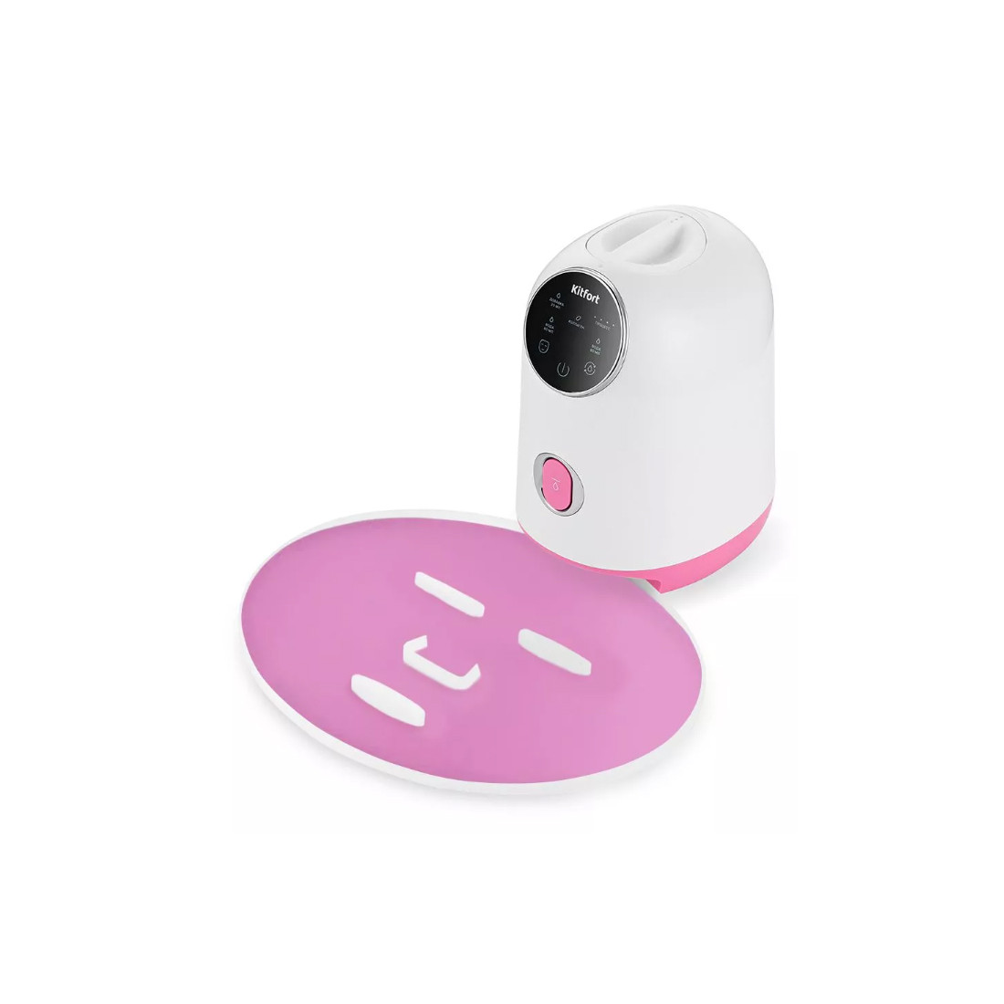 Аппарат для коллагеновых масок Kitfort "Коллаген-Мастер" бело-розовый - фото 1 - id-p115281214