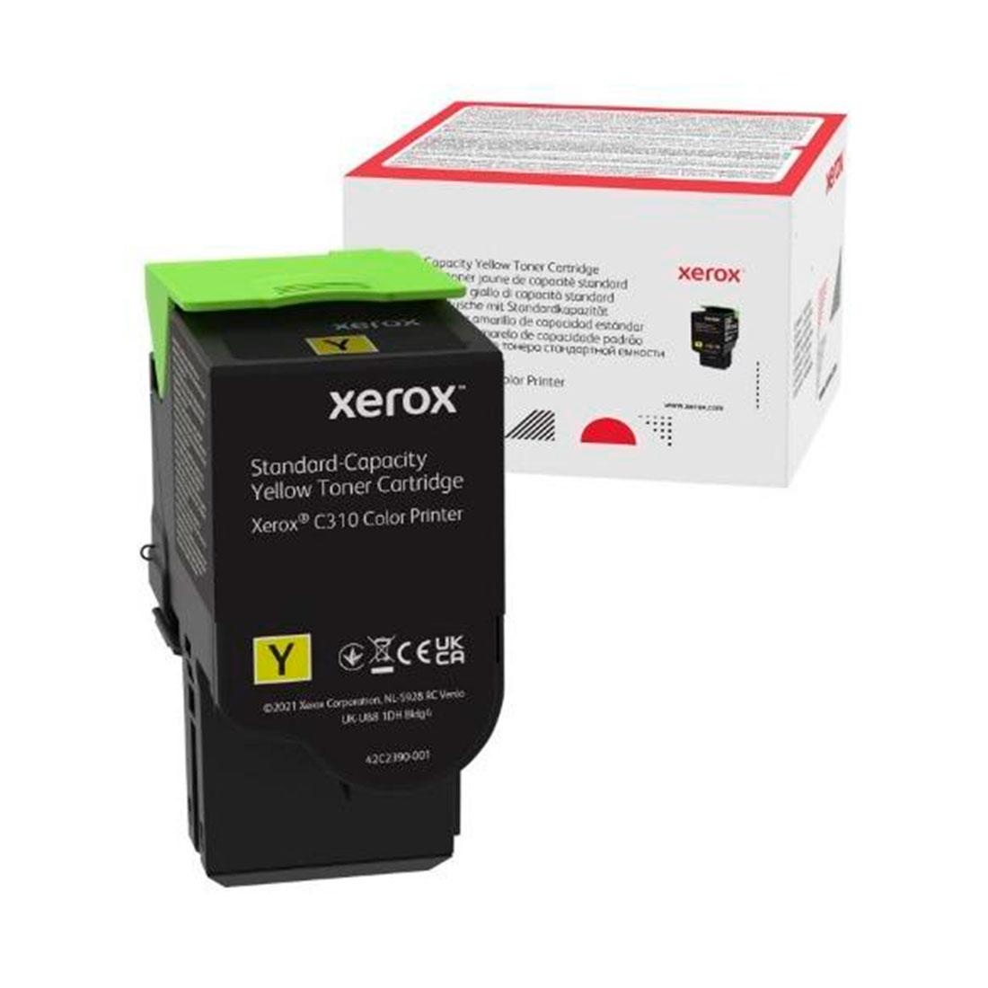 Тонер-картридж Xerox 006R04371 (жёлтый) с увеличенной ёмкостью - фото 1 - id-p115281440