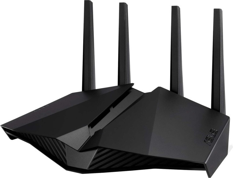Wi-Fi роутер ASUS RT-AX82U V2 (90IG07W0-MO3B10) черный - фото 1 - id-p115292847