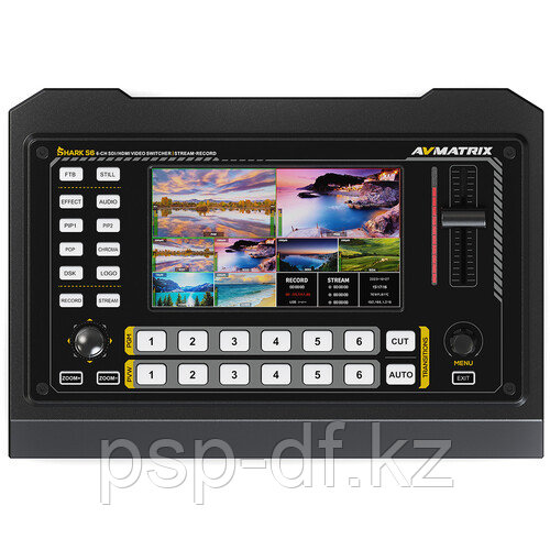 Видеомикшер AVMatrix Shark S6 6-Channel HDMI/SDI Video Switcher - фото 3 - id-p115293166