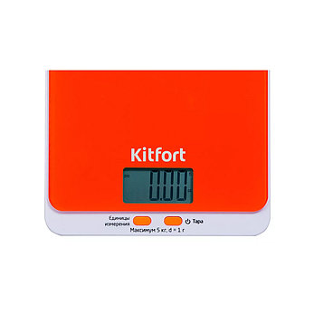 Кухонные весы Kitfort КТ-803-5 оранжевый, фото 2