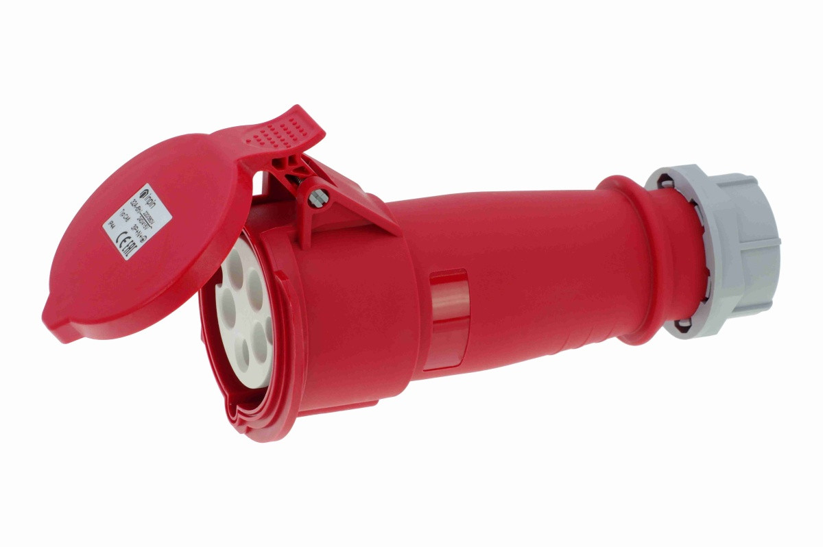 CA6 INPIN Розетка кабельная 32A/400V/3P+N+E/IP44