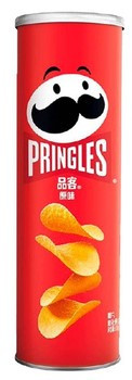 Чипсы PRINGLES ORIGINAL 110 гр (20 шт в упаковке) КИТАЙ