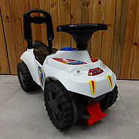 Устойчивый Музыкальный Толокар "Багги". Машинка. Каталка. Талакар. Клаксон. Оригинал. Классный подарок.