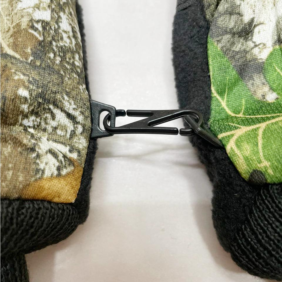 Перчатки варежки для зимней рыбалки камуфляж осенний лес - фото 5 - id-p115297196