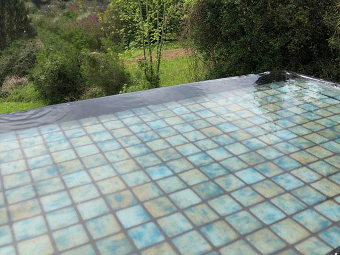 Стеклянная мозаика для бассейна Reviglass Aguamarina (Paradise Stones, цвет - синий-серый) - фото 3 - id-p115297199